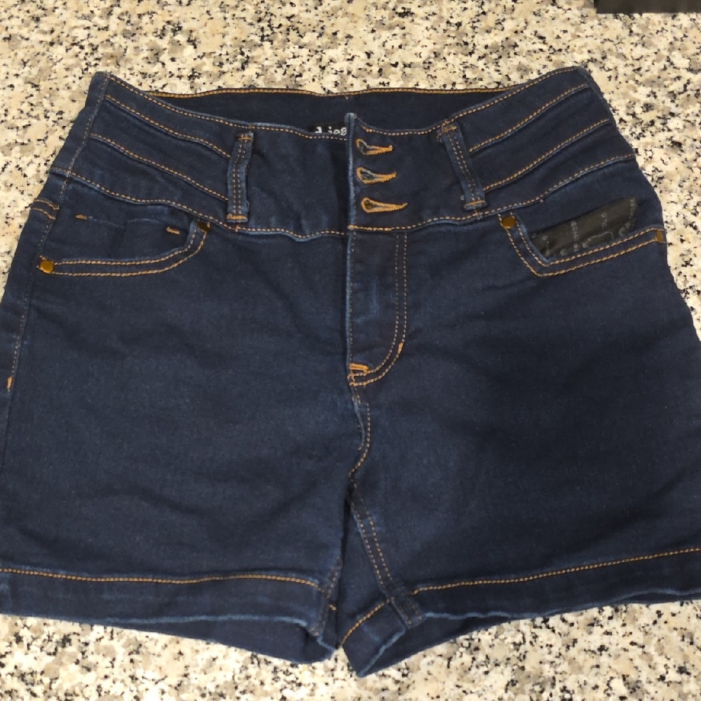 d. jeans Blue Classic Jean Shorts Cutoff Style